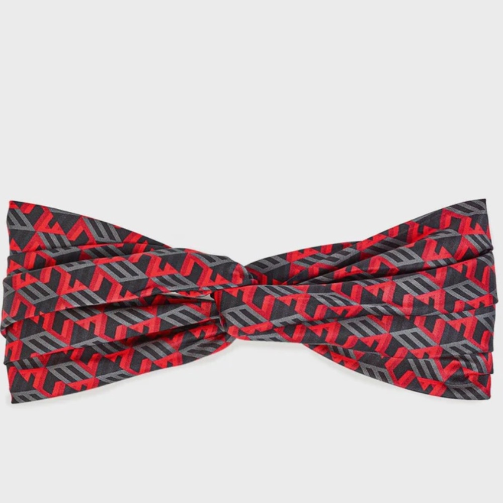 MCM Monogram Print Headband New With Tags